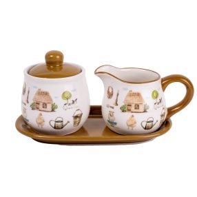 Happy Farm Tej és cukortartó kínálóval   172845 