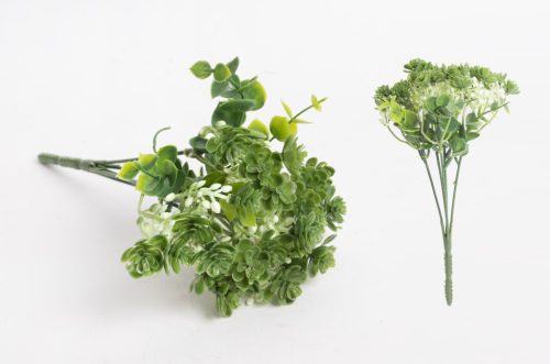 Művirág Csokor Pozsgás 23 cm 560039 