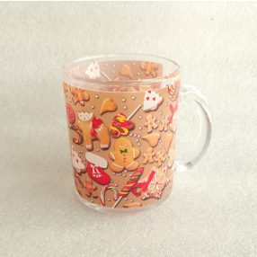 Üveg Bögre Mézeskalács 102120