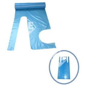 Fóliakötény Kék 80X125 200/Tekercs