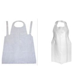 Fóliakötény 80X125 Feh.100Db-Os1210