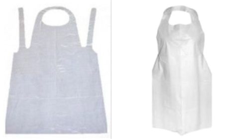 Fóliakötény 80X125 Feh.100Db-Os1210