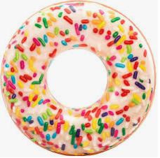 Intex Szórócukros fánk úszógumi 114 cm  56263