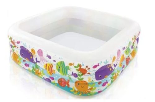 Intex Clearview Aquarium Pool medence  159x159x50 cm 57471