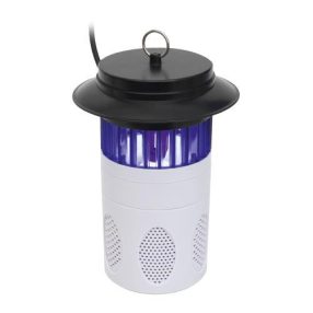   Ventilátoros beltéri rovarcsapda, 40 m2 hatókörzet, UV-A fény, rovargyűjtő kosár