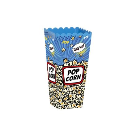 Popcorn Tartó Kék