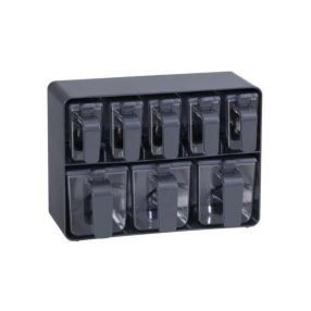   Fuxia 8 részes műanyag fűszertartó készlet tartóval 161280-81