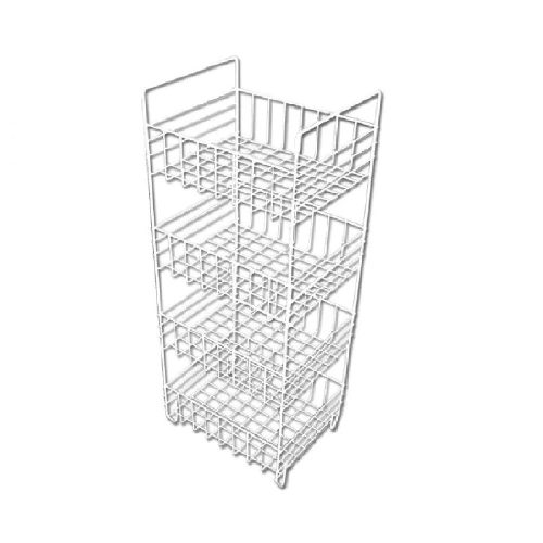 Fém  4 Emeletes Zöldséges Kosár