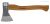 Balta fejsze HE600 ( HE-1-1/4M) 0,6KG TRUPER
