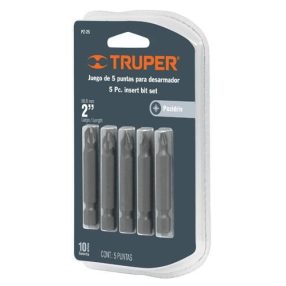 Bit Készlet Pozidriv 2" 5Db Pude-2002 Truper