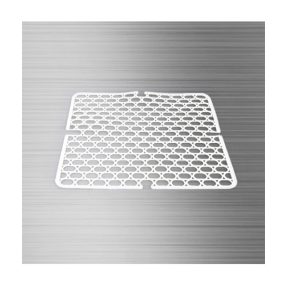 Mosogatórács Gumi Szögletes