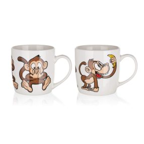 Bögre Majom 320Ml Vegy.Dek 60270001 