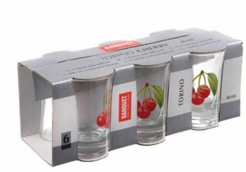 Pálinkáspohár Meggy 40Ml 041402T-B