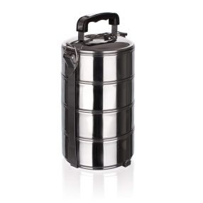 Banquet Ételhordó 4 részes rozsdamentes 48220004