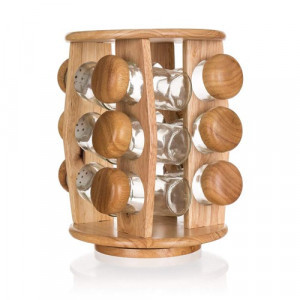 Brillante Fűszertartó készlet állvánnyal 12 részes  27060112