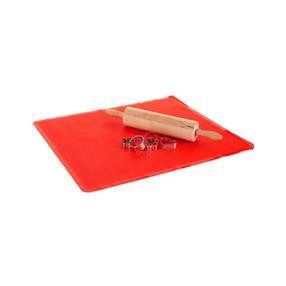 Szilikon gyúrólap 50 × 40 cm, Culinaria Red