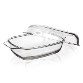 Üveg Sütőtál+Fedő 5,7 35151011