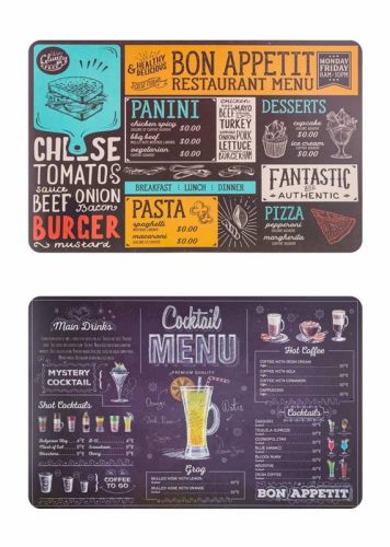 Menu Tányéralátét 12801016 
