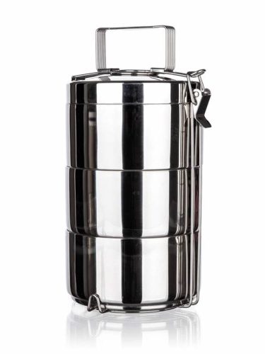 Rozsdamentes Fém Ételhordó 3 x 0,74 l 48220011