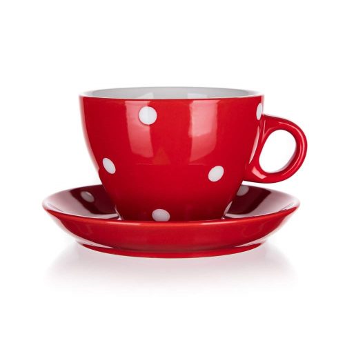 Csésze Alátéttel Dots 290 ml  60223089 