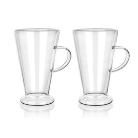 Üveg Kávés Bögre 400Ml 2Db 04205024