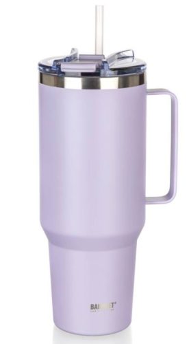 Termosz 1200ml lila – twain duplafalú utazó termosz bögre 48786502 