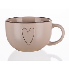 Jumbo Bögre Heart 730 Ml 60221525