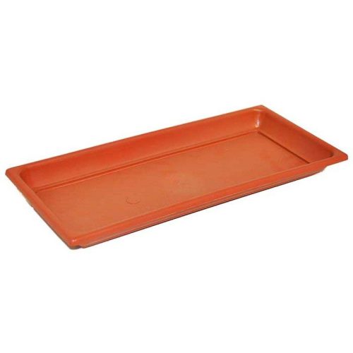 Balkonláda Alátét 38 Cm Terrakot