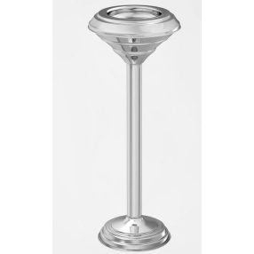 Álló fém hamutartó  71 × 26 cm