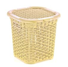 Műanyag rattan hatású szennyeskosár 15 L
