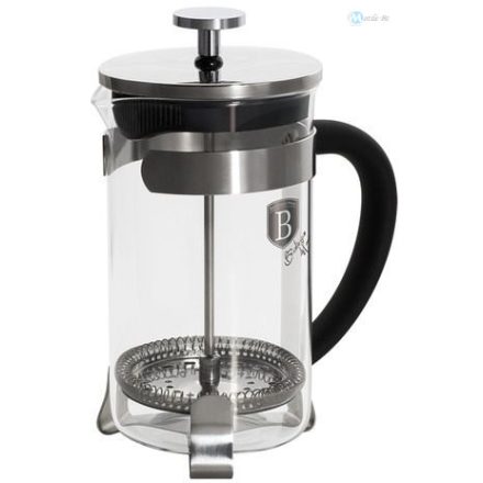 Berlinger Haus Royal Black Collection dugattyús kávé- és teafőző, 800 ml, fekete  BH-1788