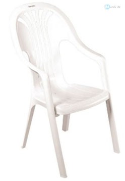 Chorus magastámlás szék fehér