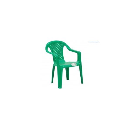 Progarden Gyermek műanyag szék zöld színű 