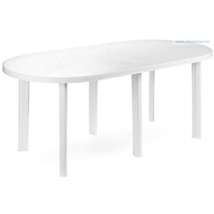 ProGARDEN Tavolo  asztal fehér színben180x90cm