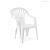 Progarden Zena műanyag kerti szék magas támlás fehér 