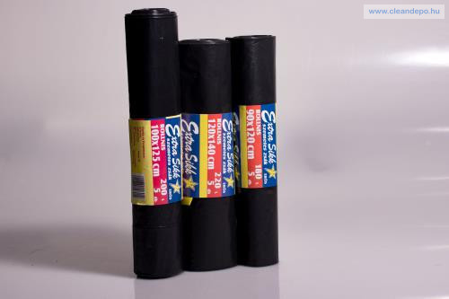 Szemeteszsák 180L EXTRA 5DB/ROLL Sikk