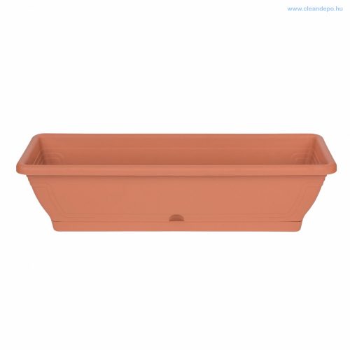 Balkonláda 60 cm tálcával mintás