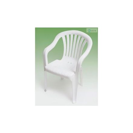 Paris alacsonytámlás szék fehér