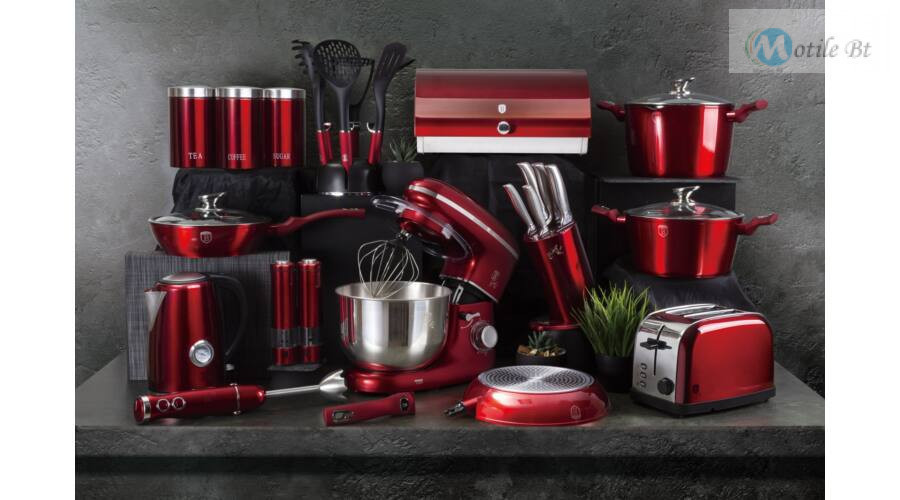 Berlinger Haus Burgundy Metallic Line sütőforma készlet 3 részes, tapadásmentes bevonattal BH-7632