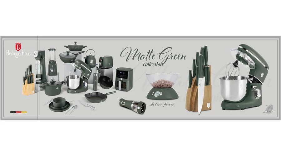 Berlinger Haus Matte Green Collection pizzasütő forma titán bevonattal BH-7924