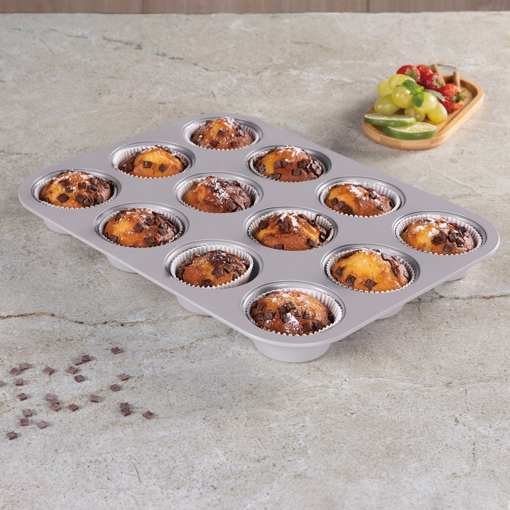 Berlinger Haus Taupe Collection Muffin Sütő 12 csészés BH-7947